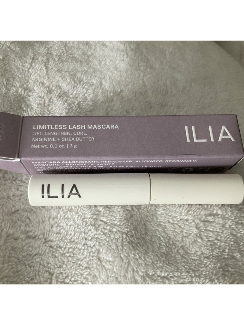 ILIA Limitless Lash Mascara After Midnight Black 0.1 oz / 3 g Travel Sz New Box